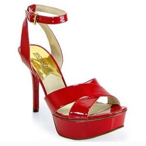 Michael Kors Red Heel